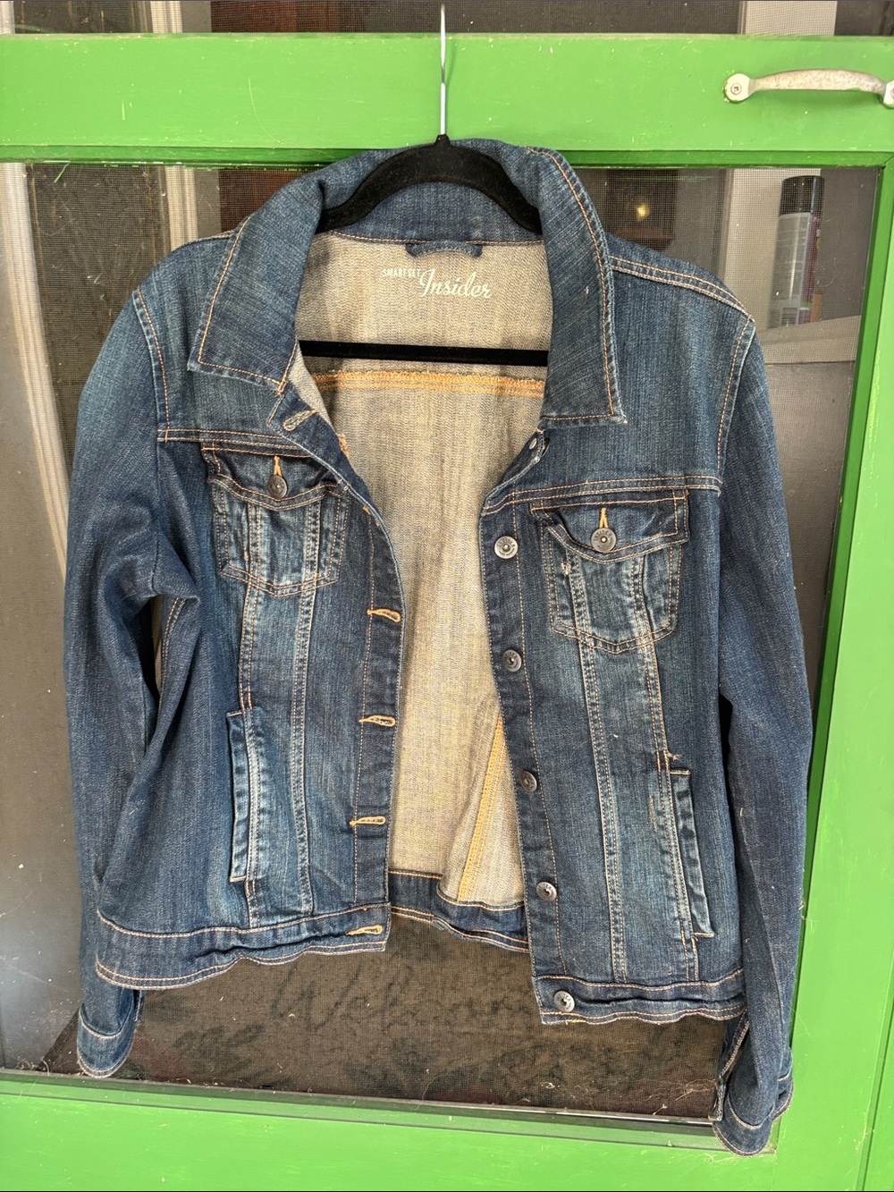 Smart Set Dark Blue Denim Jean Jacket - Women's